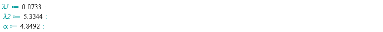 lambda1 := 0.733e-1; lambda2 := 5.3344; alpha := 4.8492