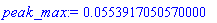 HFloat(0.055391705057)