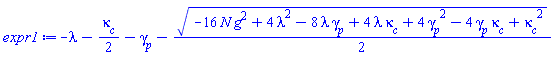 -lambda-(1/2)*kappa__c-gamma__p-(1/2)*(-16*N*g^2+4*lambda^2-8*lambda*gamma__p+4*lambda*kappa__c+4*gamma__p^2-4*gamma__p*kappa__c+kappa__c^2)^(1/2)