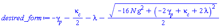 -gamma__p-(1/2)*kappa__c-lambda-(1/2)*(-16*N*g^2+(-2*gamma__p+kappa__c+2*lambda)^2)^(1/2)