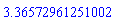 HFloat(3.3657296125100173)