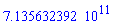 0.7135632392e12