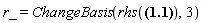 r_ = ChangeBasis(rhs(r_ = _i*x+_j*y+_k*z), 3)