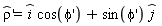 diff(`#mover(mi("&rho;",fontstyle = "normal"),mo("&and;"))`(x), x) = `#mover(mi("i"),mo("&and;"))`*cos(diff(phi(x), x))+sin(diff(phi(x), x))*`#mover(mi("j"),mo("&and;"))`