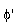 diff(phi(x), x)