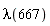 numtheory:-lambda(667)