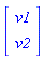 Vector(2, {(1) = v1, (2) = v2})