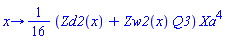 proc (x) options operator, arrow; (1/16)*(Zd2(x)+Zw2(x)*Q3)*Xa^4 end proc