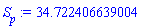 S[p] := 34.722406639004