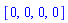 [0, 0, 0, 0]