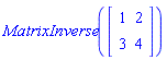MatrixInverse(Matrix(%id = 18446744074373391174))