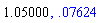 1.05, 0.7624440011e-1