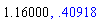1.16, .4091852736