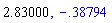 2.83, -.3879403119