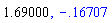 1.69, -.1670723178