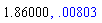 1.86, 0.8027071258e-2