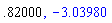 .82, -3.039795550