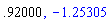 .92, -1.253047446