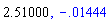 2.51, -0.1443699931e-1