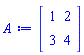 Matrix(%id = 18446745500542658910)