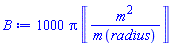 1000*Pi*Units:-Unit(('m')^2/('m')('radius'))