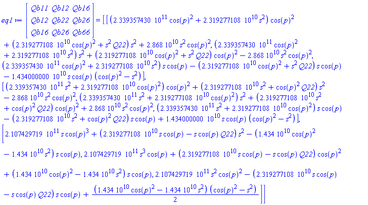 Matrix(%id = 18446746411704742726) = Matrix(%id = 18446746411704732718)