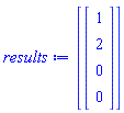[Vector(4, {(1) = 1, (2) = 2, (3) = 0, (4) = 0})]