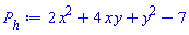 2*x^2+4*x*y+y^2-7