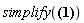 simplify(Int(1/((1-x)^(1/2)*(-x^2+1)^(1/2)), x = 0 .. 1) = infinity*(Pi+1))