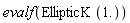 evalf(EllipticK(1.))