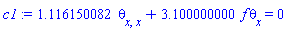 1.116150082*(diff(diff(theta(x), x), x))+3.100000000*f*(diff(theta(x), x)) = 0