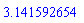 3.141592654