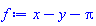 x-y-Pi