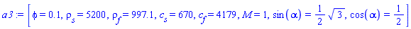 [phi = .1, rho[s] = 5200, rho[f] = 997.1, c[s] = 670, c[f] = 4179, M = 1, sin(alpha) = (1/2)*3^(1/2), cos(alpha) = 1/2]