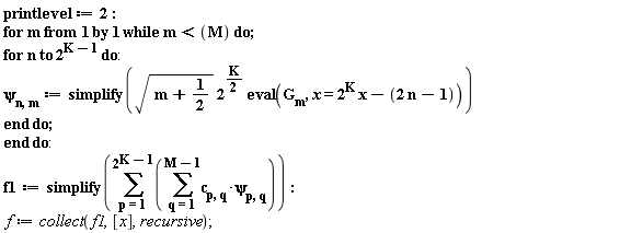 printlevel := 2: