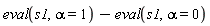 eval(s1, alpha = 1)-(eval(s1, alpha = 0))