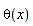 theta(x)