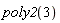 poly2(3)