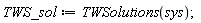 TWS_sol := TWSolutions(sys)