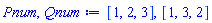 [1, 2, 3], [1, 3, 2]