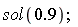 sol(.9)