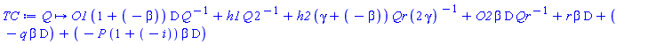 proc (Q) options operator, arrow; Student:-VectorCalculus:-`+`(Student:-VectorCalculus:-`+`(Student:-VectorCalculus:-`+`(Student:-VectorCalculus:-`+`(Student:-VectorCalculus:-`+`(Student:-VectorCalculus:-`+`(Student:-VectorCalculus:-`*`(Student:-VectorCalculus:-`*`(Student:-VectorCalculus:-`*`(O1, Student:-VectorCalculus:-`+`(1, Student:-VectorCalculus:-`-`(beta))), Student:-VectorCalculus:-D), Q^Student:-VectorCalculus:-`-`(1)), Student:-VectorCalculus:-`*`(Student:-VectorCalculus:-`*`(h1, Q), 2^Student:-VectorCalculus:-`-`(1))), Student:-VectorCalculus:-`*`(Student:-VectorCalculus:-`*`(Student:-VectorCalculus:-`*`(h2, Student:-VectorCalculus:-`+`(gamma, Student:-VectorCalculus:-`-`(beta))), Qr), Student:-VectorCalculus:-`*`(2, gamma)^Student:-VectorCalculus:-`-`(1))), Student:-VectorCalculus:-`*`(Student:-VectorCalculus:-`*`(Student:-VectorCalculus:-`*`(O2, beta), Student:-VectorCalculus:-D), Qr^Student:-VectorCalculus:-`-`(1))), Student:-VectorCalculus:-`*`(Student:-VectorCalculus:-`*`(r, beta), Student:-VectorCalculus:-D)), Student:-VectorCalculus:-`-`(Student:-VectorCalculus:-`*`(Student:-VectorCalculus:-`*`(q, beta), Student:-VectorCalculus:-D))), Student:-VectorCalculus:-`-`(Student:-VectorCalculus:-`*`(Student:-VectorCalculus:-`*`(Student:-VectorCalculus:-`*`(P, Student:-VectorCalculus:-`+`(1, Student:-VectorCalculus:-`-`(i))), beta), Student:-VectorCalculus:-D))) end proc