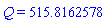 Q = 515.8162578