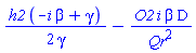 (1/2)*h2*(-beta*i+gamma)/gamma-O2*i*beta*Student:-VectorCalculus:-D/Qr^2