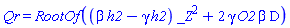 Qr = RootOf((beta*h2-gamma*h2)*_Z^2+2*gamma*O2*beta*Student:-VectorCalculus:-D)