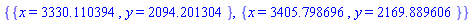 {{x = 3330.110394, y = 2094.201304}, {x = 3405.798696, y = 2169.889606}}
