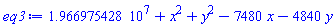 19669754.28+x^2+y^2-7480*x-4840*y