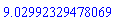 HFloat(9.029923294780689)