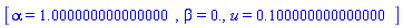 [alpha = 1., beta = 0., u = .1]
