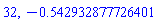 32, -.542932877726400531